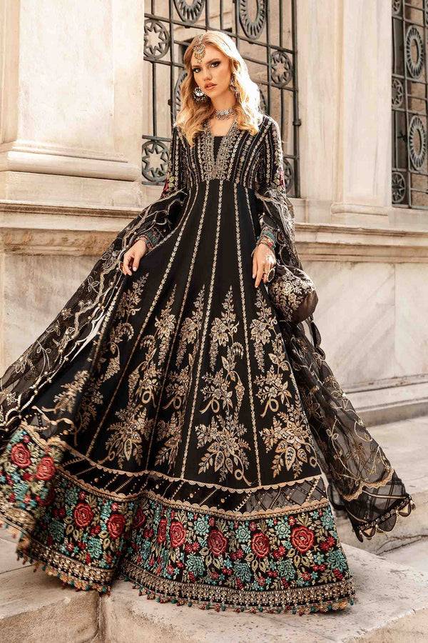 Maria B | Sateen Formals 24 | CST-806 by Maria B - Designer Dress - Type: Formal - Available at Libayah - 100% Original