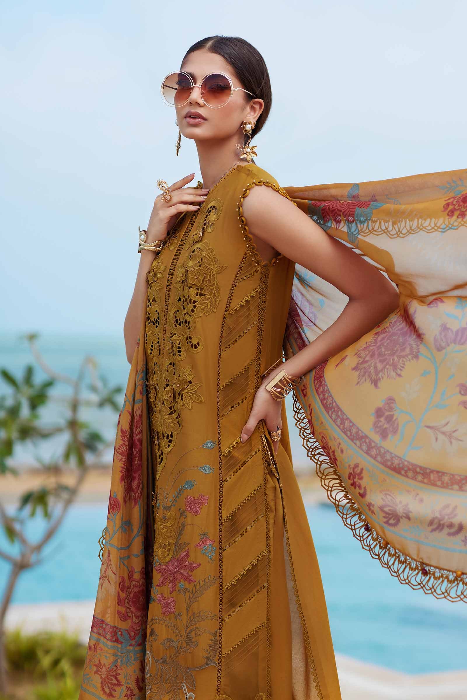 Maria B | Eid Collection 25 | 25-06 by Maria B - Designer Dress - Type: Ladies Clothes - Available at Libayah - 100% Original