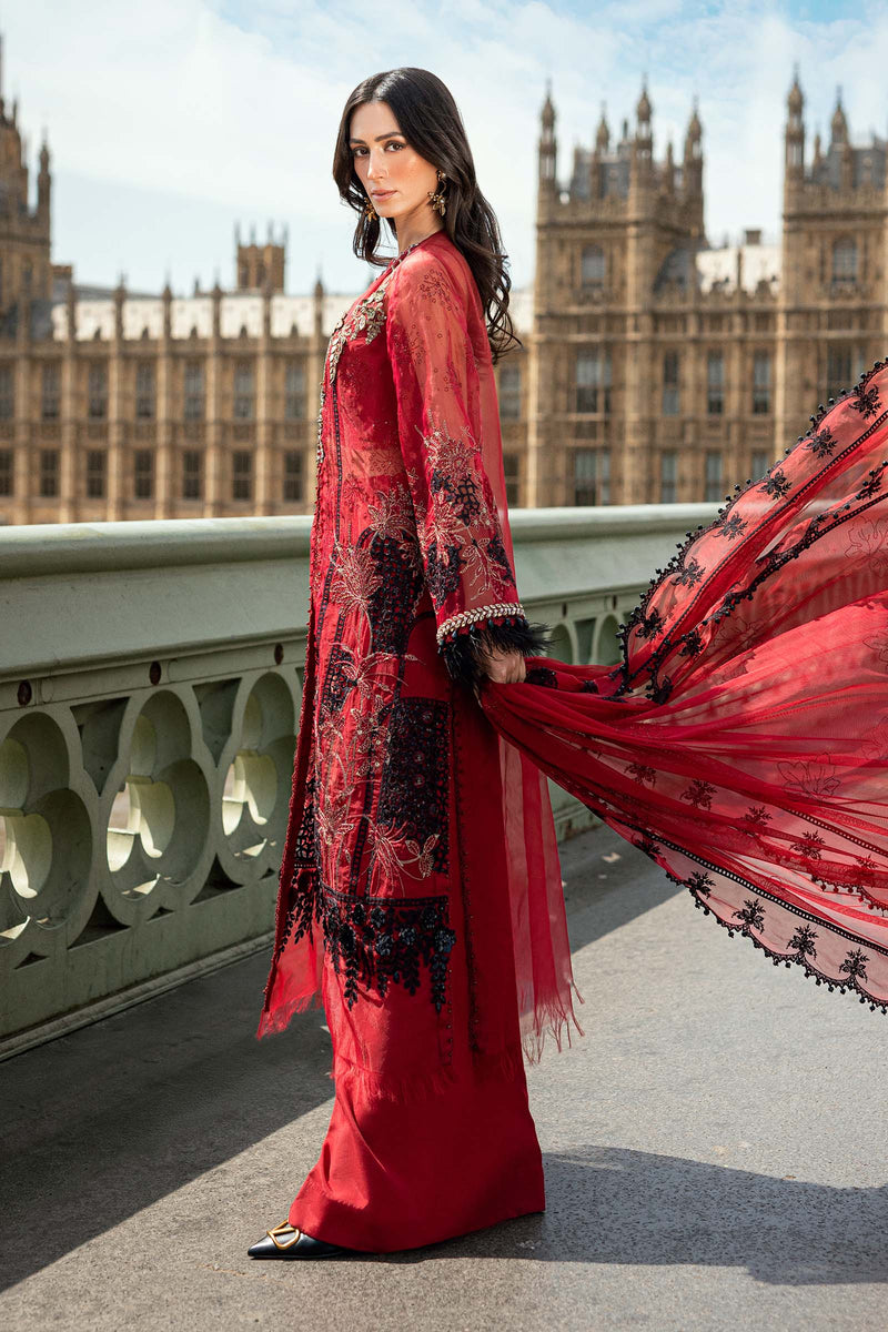 Maria B | Soiree Formals 25 | WF-09-06 by Maria B - Designer Dress - Type : Ladies Clothes - Available at Libayah - 100% Original 