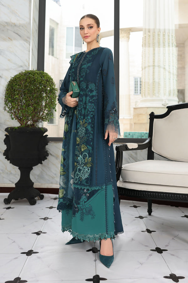 Maria B | luxury Lawn 26 | EL-26-06 by Maria B - Designer Dress  - Type : Ladies Clothes - Available at Libayah - 100% Original 