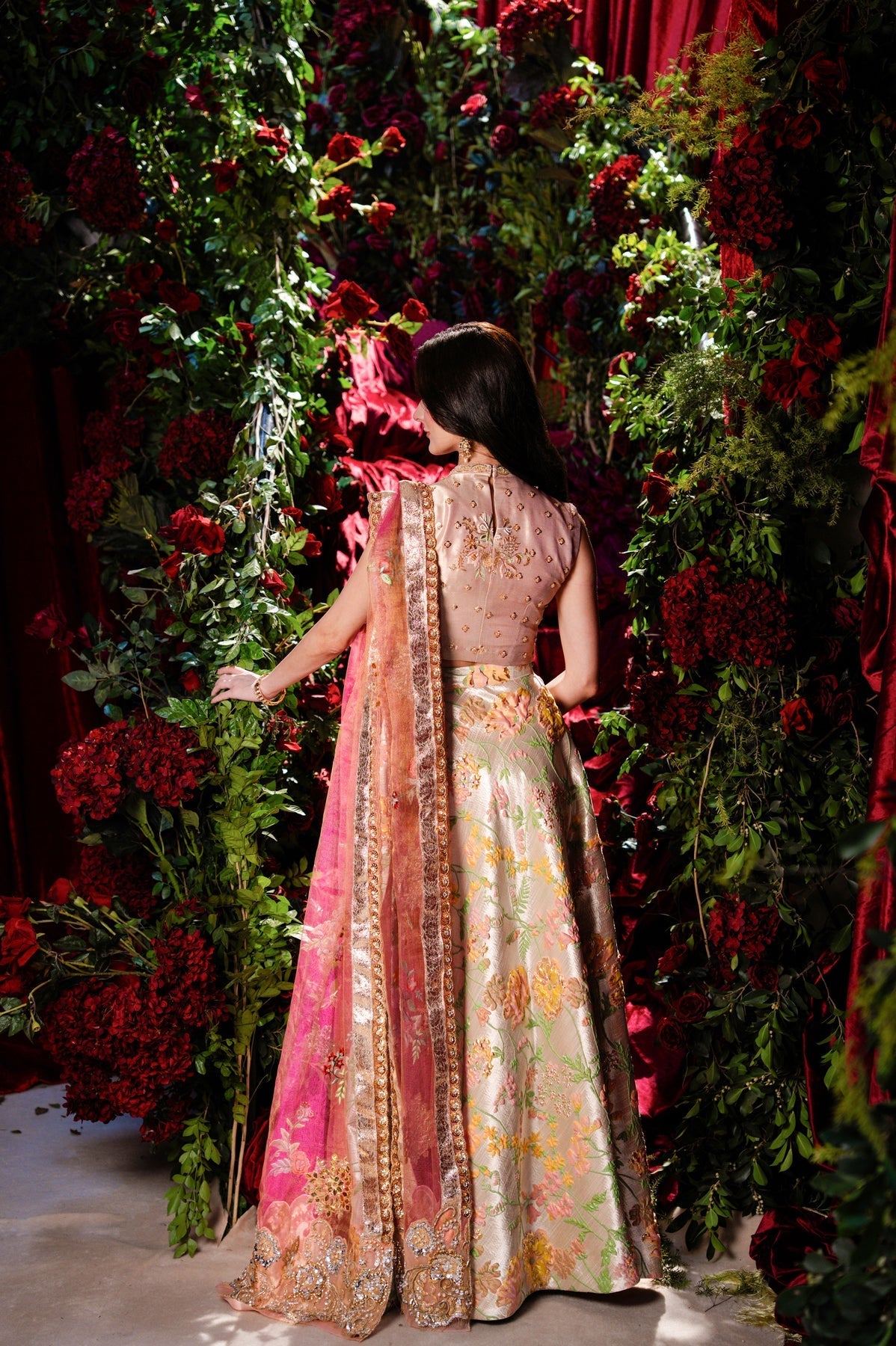 Sable Vogue | Laal Bagh Bridal Collection |SLB-1609 by Sable Vogue - Designer Dress  - Type : Ladies Clothes - Available at Libayah - 100% Original 