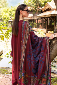 Maria B | M Prints Winter 25 | MPT-2807-A by Maria B - Designer Dress  - Type : Ladies Clothes - Available at Libayah - 100% Original 