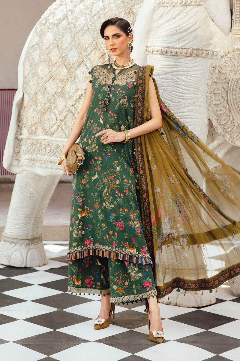 MPT-2707-B – authentic Pakistani dress from the Maria B M Prints Winter 25 collection for women in the UK