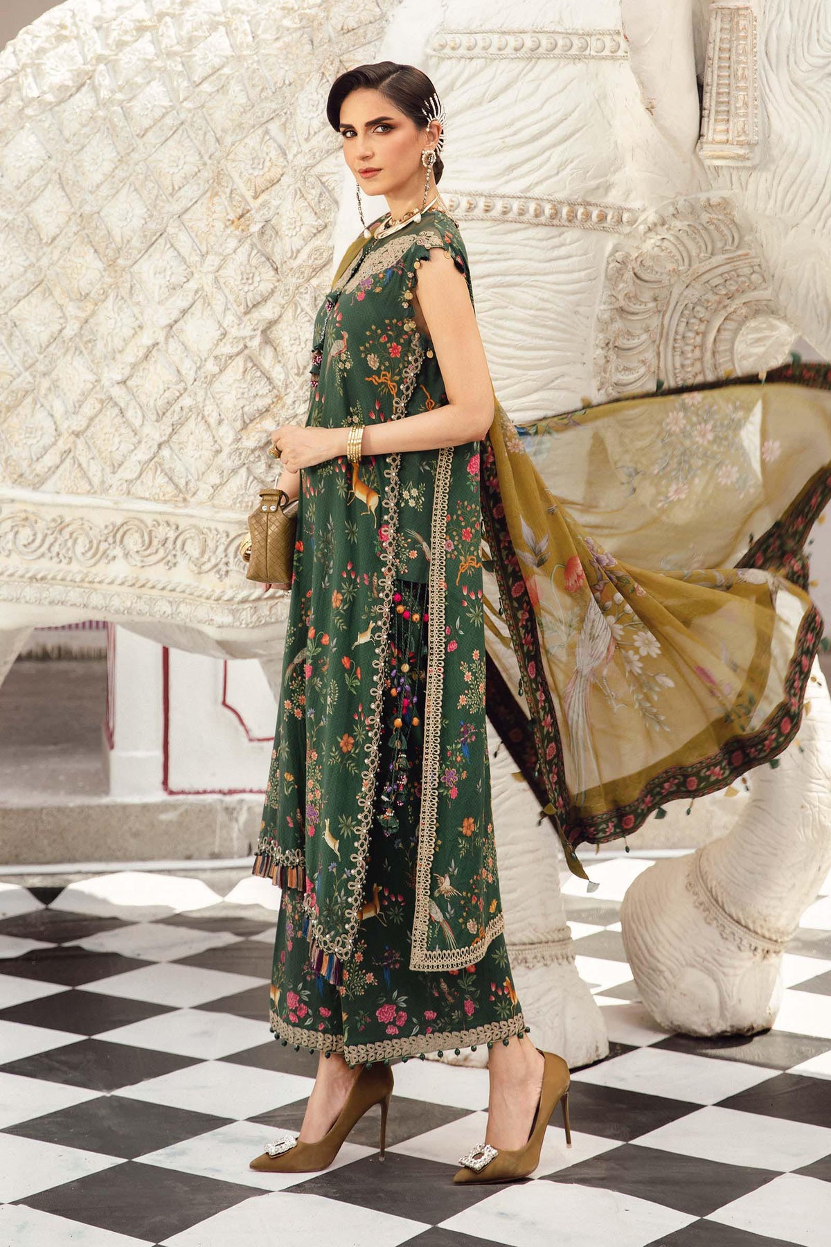Maria B | M Prints Winter 25 | MPT-2707-B