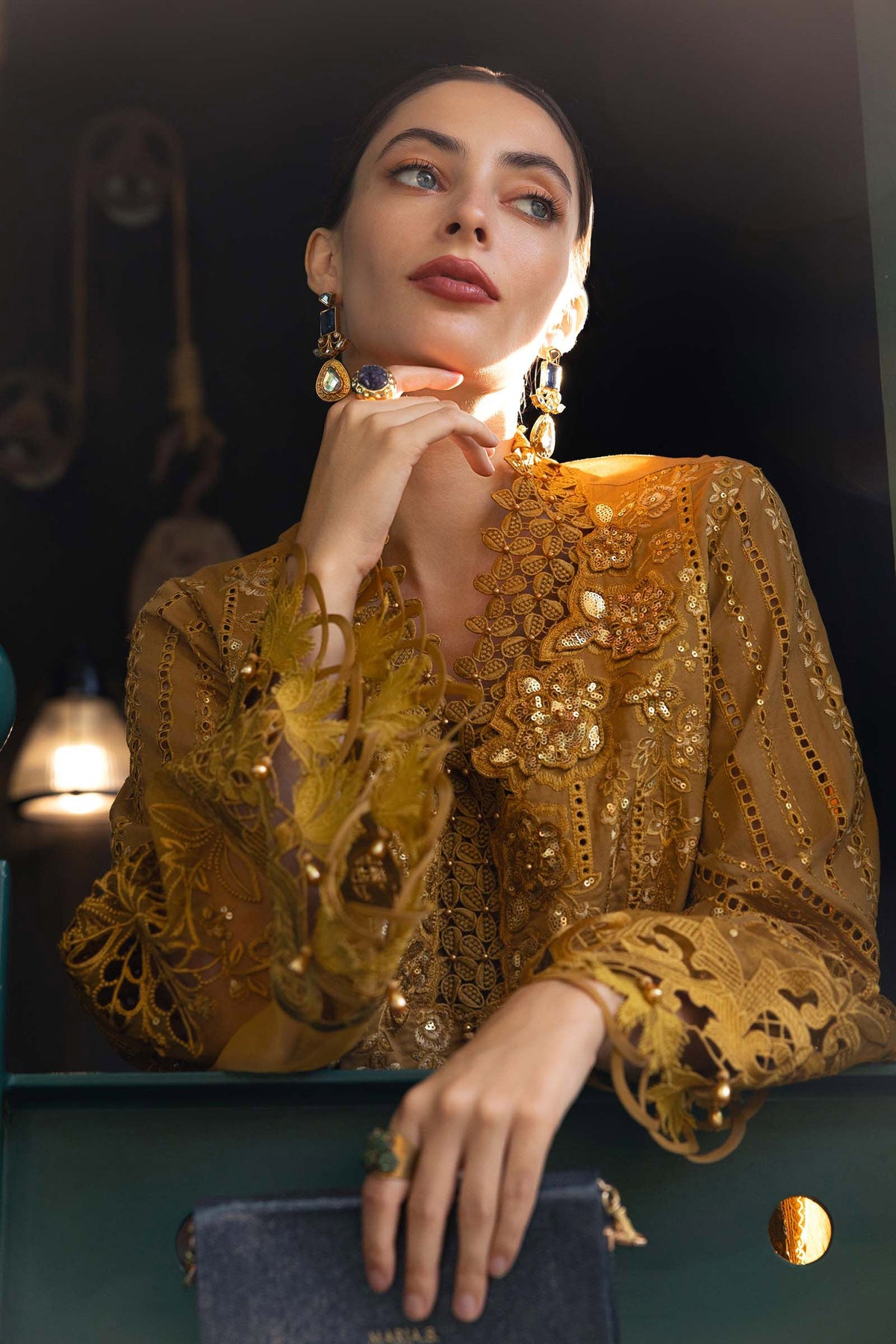 Maria B | luxury Lawn 26 | EL-26-07 by Maria B - Designer Dress  - Type : Ladies Clothes - Available at Libayah - 100% Original 
