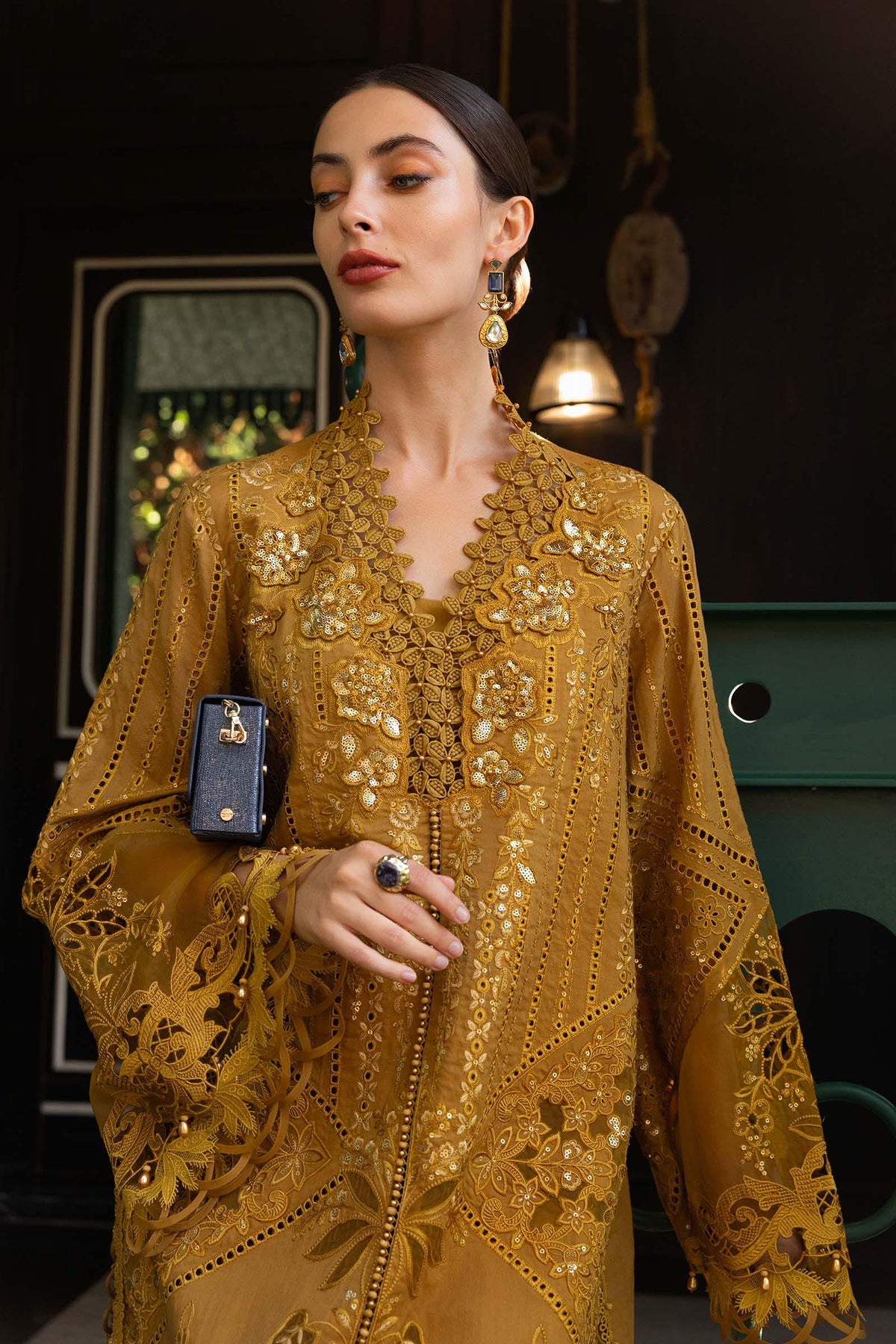 Maria B | luxury Lawn 26 | EL-26-07 by Maria B - Designer Dress  - Type : Ladies Clothes - Available at Libayah - 100% Original 