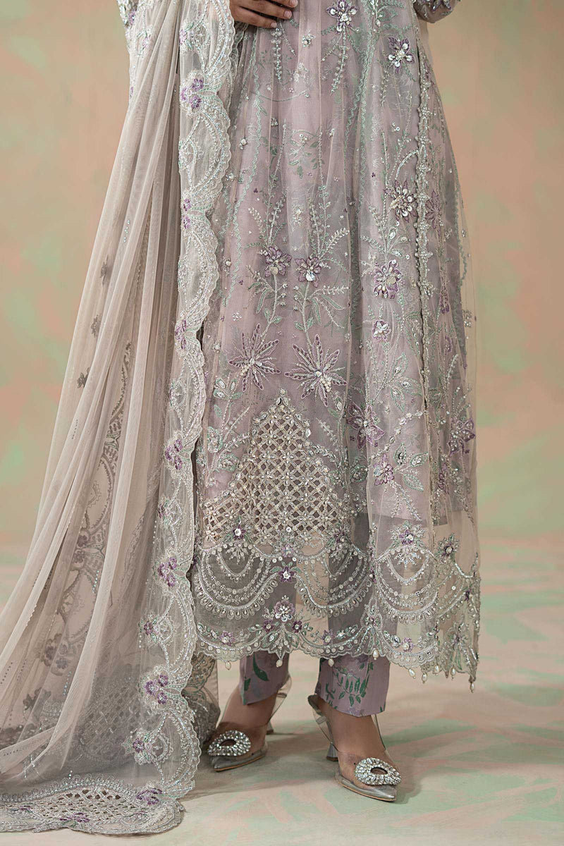 Maria B | Soiree Formals | WFS-09-07 by Maria B - Designer Dress - Type : Ladies Clothes - Available at Libayah - 100% Original 