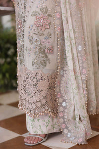 Maria b | Chiffon Formals 26 | MPC-26-107-Ivory Beige by Maria B - Designer Dress  - Type : Ladies Clothes - Available at Libayah - 100% Original 