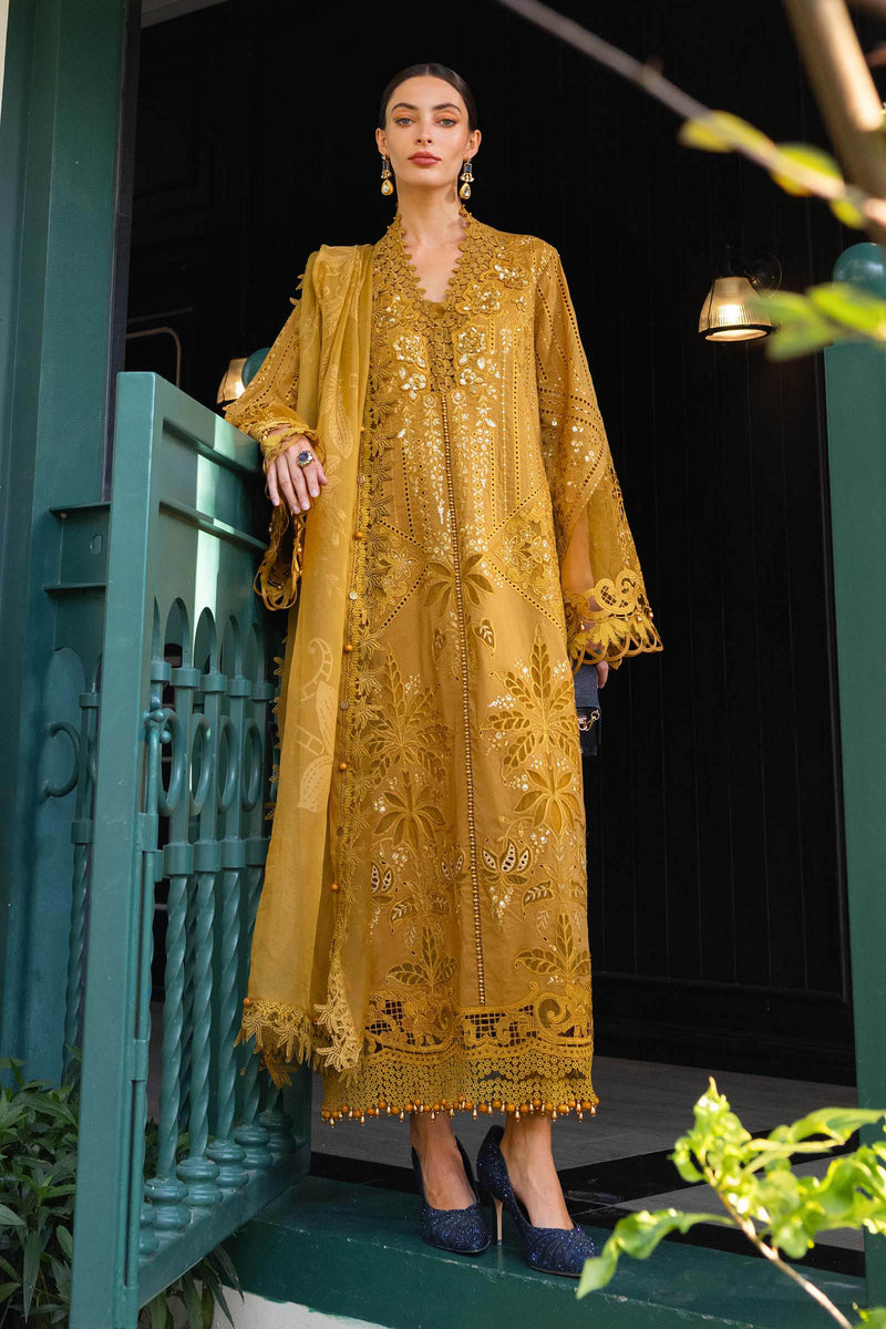 Maria B | luxury Lawn 26 | EL-26-07 by Maria B - Designer Dress  - Type : Ladies Clothes - Available at Libayah - 100% Original 