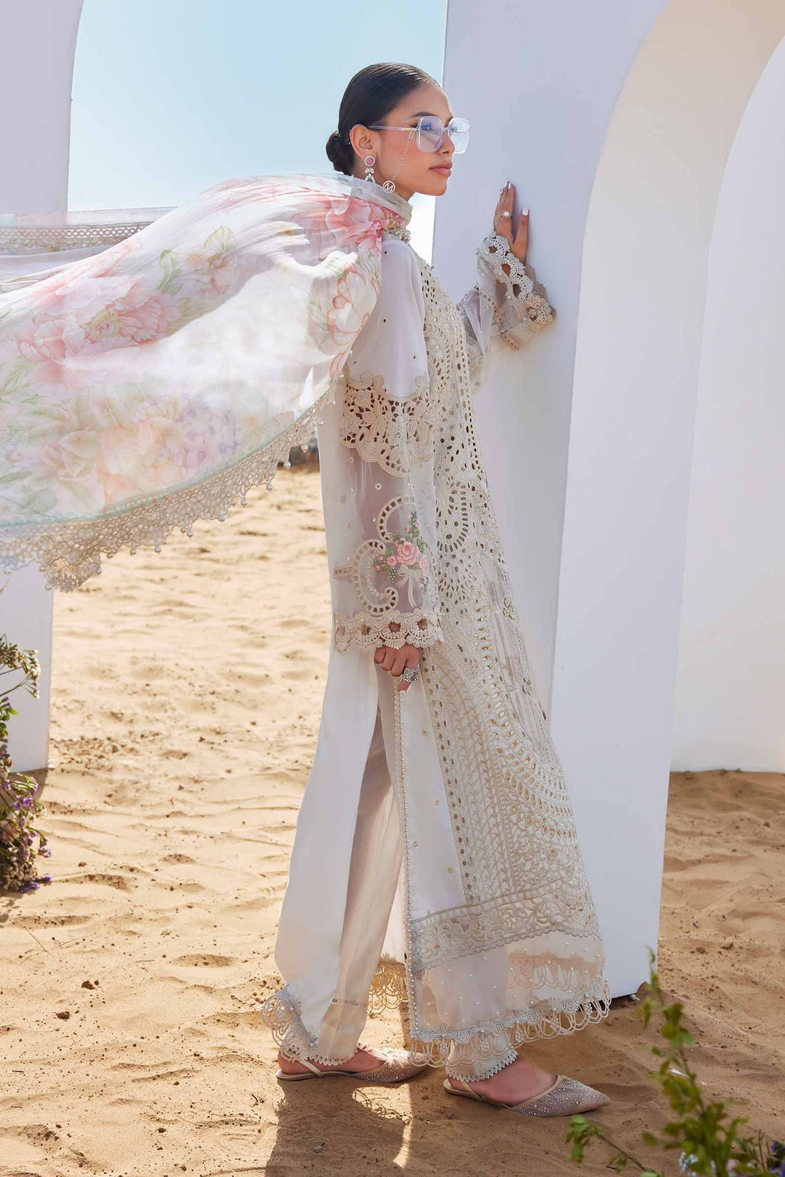 Maria B | Eid Collection 25 | 25-07 by Maria B - Designer Dress - Type: Ladies Clothes - Available at Libayah - 100% Original