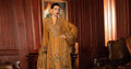 Maria B | Winter Luxe 24 | Velvet DL-1207 by Maria B - Designer Dress  - Type : Ladies Clothes - Available at Libayah - 100% Original 