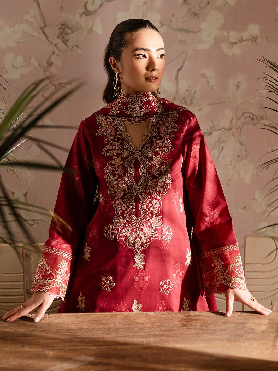 Mahnur | Leila Printkari Edit 25 | LP - 07 by Mahnur - Designer Dress - Type: Ladies Clothes - Available at Libayah - 100% Original