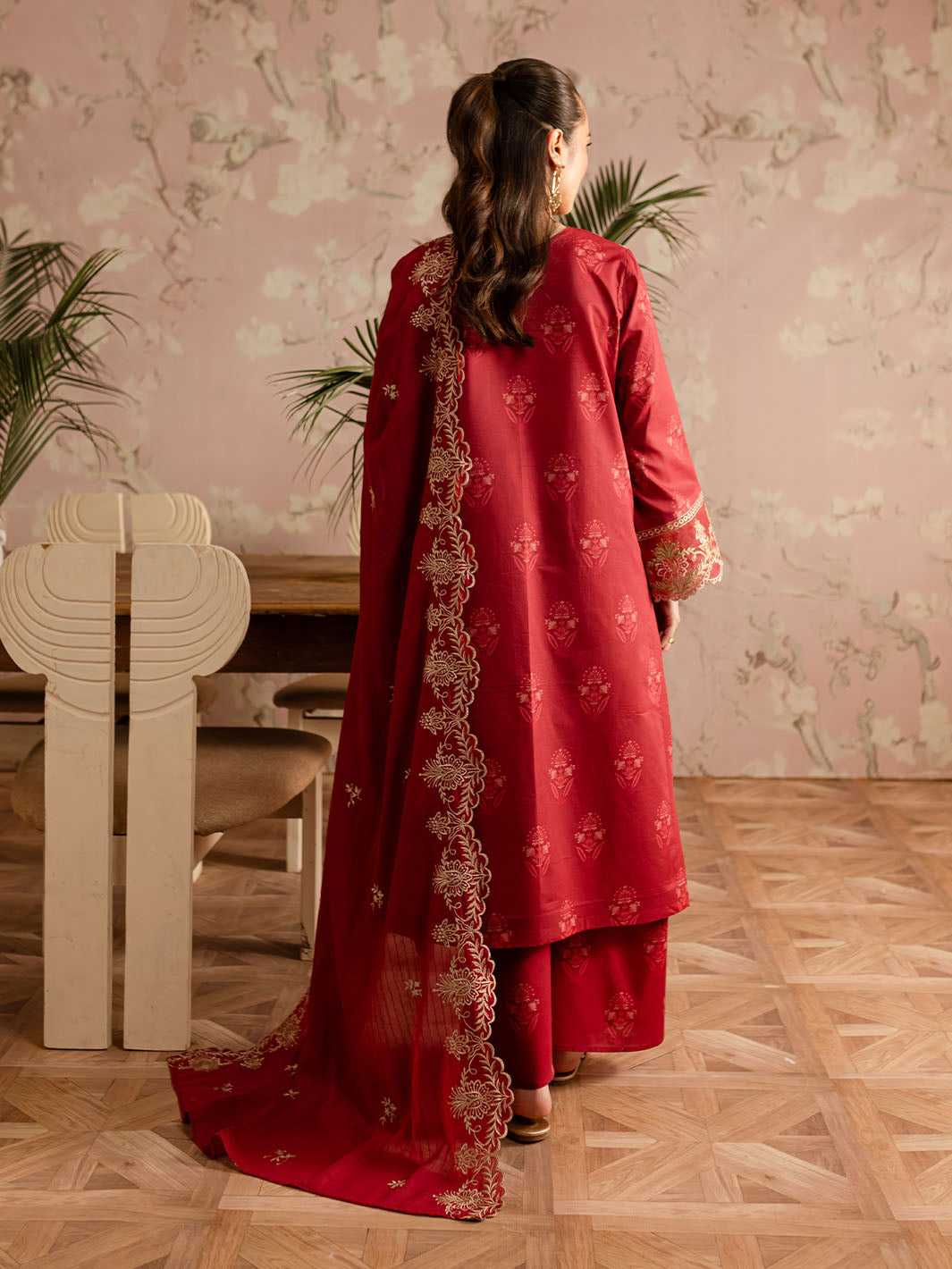 Mahnur | Leila Printkari Edit 25 | LP - 07 by Mahnur - Designer Dress - Type: Ladies Clothes - Available at Libayah - 100% Original