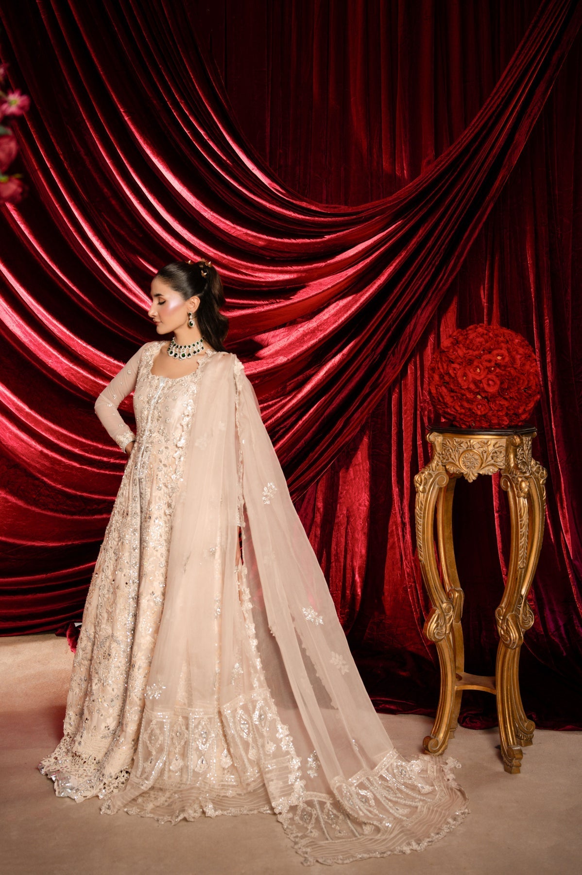 Sable Vogue | Laal Bagh Bridal Collection | SLB-1476 by Sable Vogue - Designer Dress  - Type : Ladies Clothes - Available at Libayah - 100% Original 