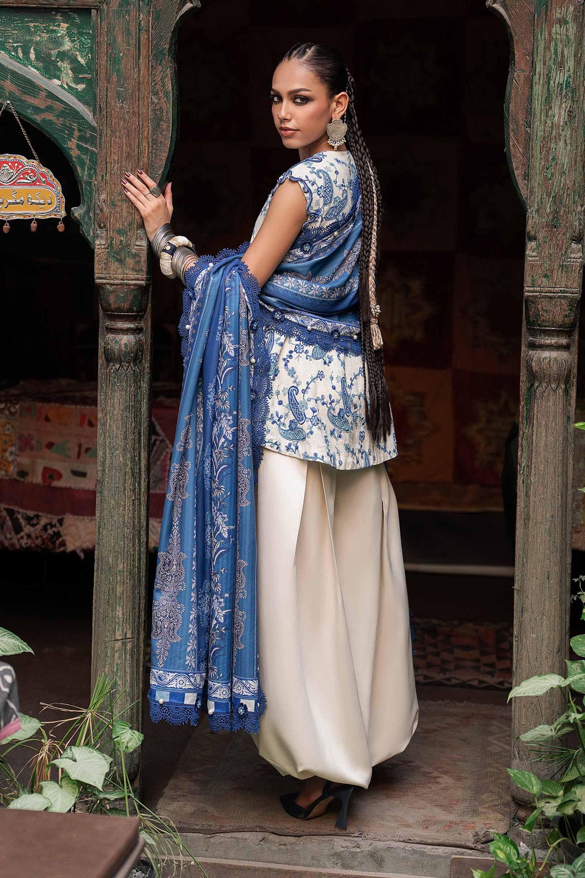 Maria B | M Prints Winter Fall 2026 | MPT-3108-A by Maria B - Designer Dress  - Type : Ladies Clothes - Available at Libayah - 100% Original 