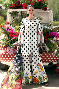 Maria B | M Prints 26 | MPT-3008-A by Maria B - Designer Dress  - Type : Ladies Clothes - Available at Libayah - 100% Original 