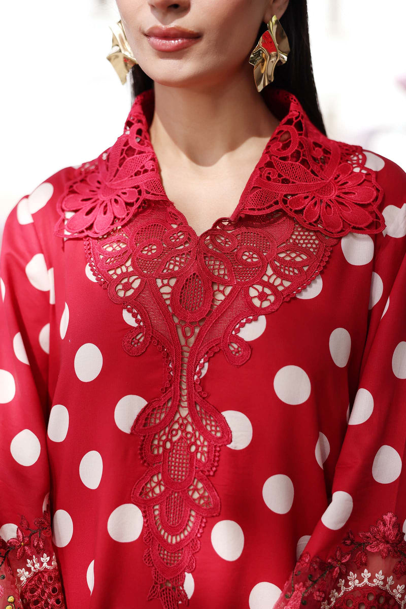 Maria B | M Prints 26 | MPT-3008-B by Maria B - Designer Dress  - Type : Ladies Clothes - Available at Libayah - 100% Original 