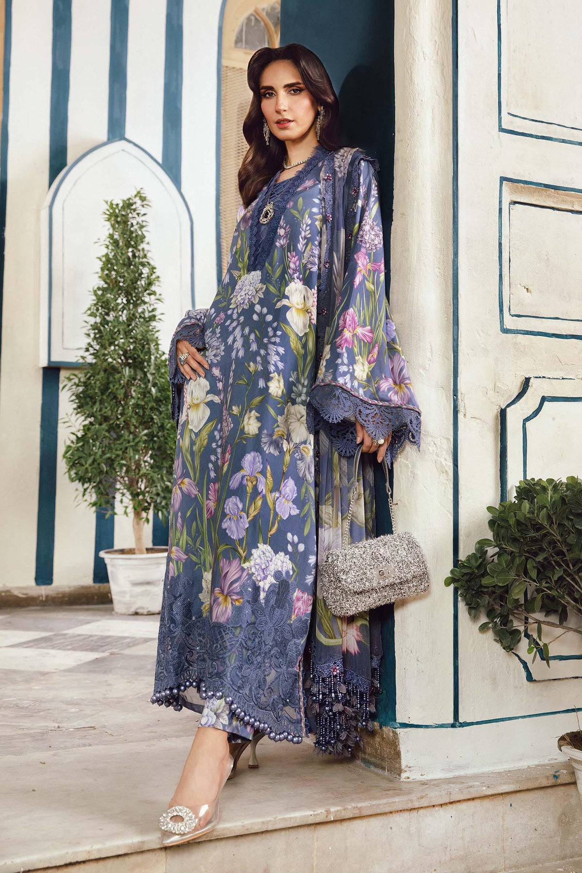 Maria B | M Prints Winter 25 | MPT-2708-B