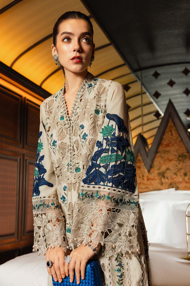 Maria B | luxury Lawn 26 | EL-26-08 by Maria B - Designer Dress  - Type : Ladies Clothes - Available at Libayah - 100% Original 