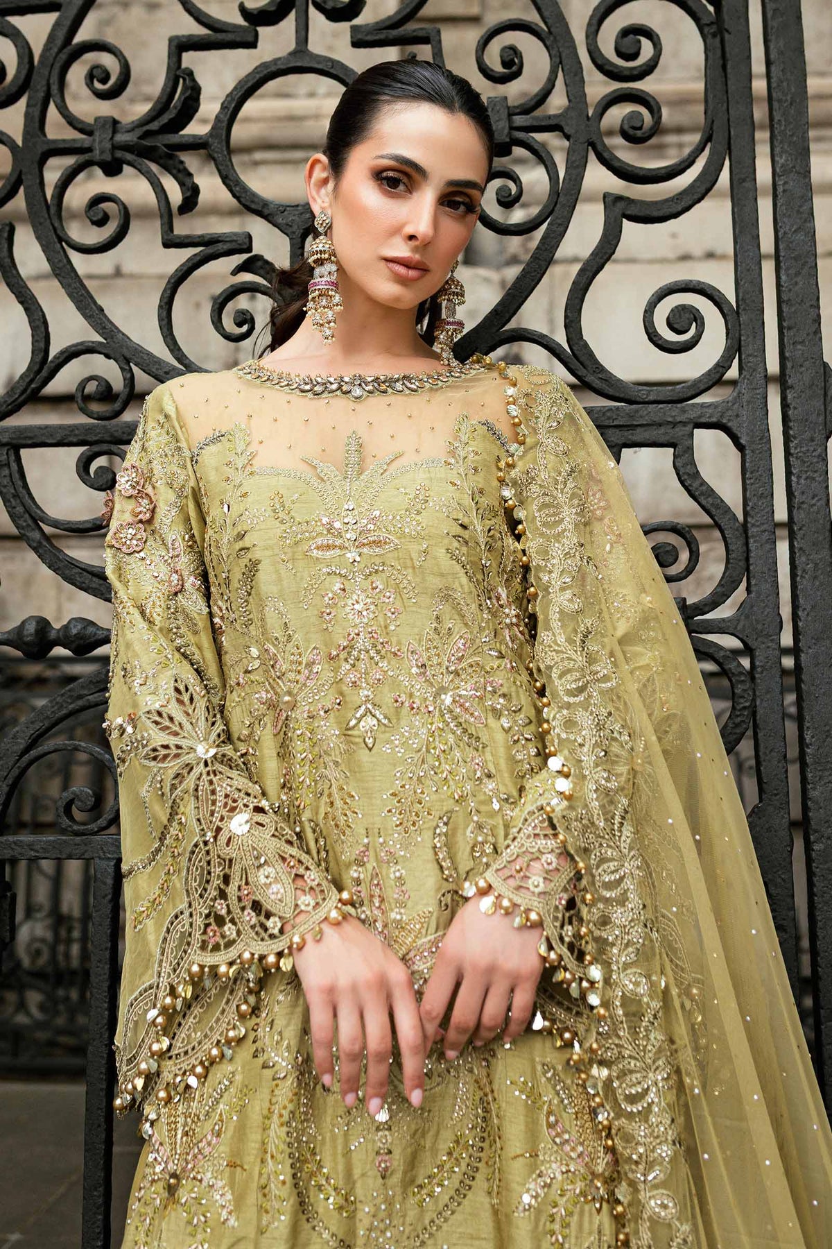 Maria B | Soiree Formals 25 | WF-09-08 by Maria B - Designer Dress - Type : Ladies Clothes - Available at Libayah - 100% Original 