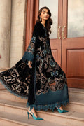 Maria B | Winter Luxe 24 | Velvet DL-1208 by Maria B - Designer Dress  - Type : Ladies Clothes - Available at Libayah - 100% Original 