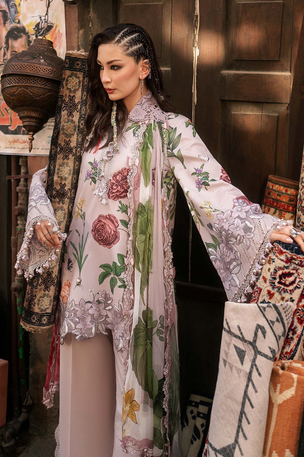 Maria B | M Prints Winter Fall 2026 | MPT-3109-A by Maria B - Designer Dress  - Type : Ladies Clothes - Available at Libayah - 100% Original 