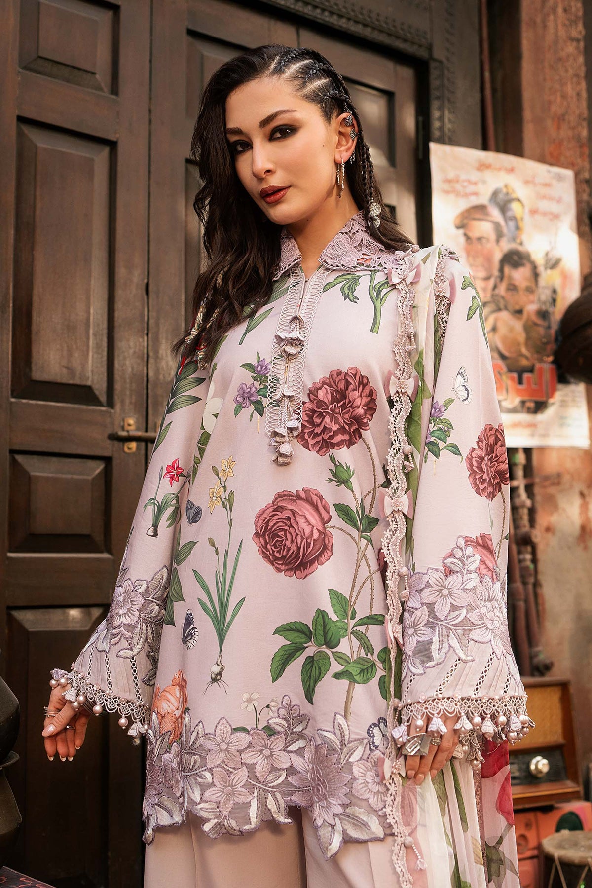 Maria B | M Prints Winter Fall 2026 | MPT-3109-A by Maria B - Designer Dress  - Type : Ladies Clothes - Available at Libayah - 100% Original 