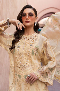 Maria B | Luxury Lawn 25 | D-2509-A by Maria B - Designer Dress - Type: Ladies Clothes - Available at Libayah - 100% Original