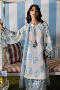 Maria B | M Prints 26 | MPT-3009-A by Maria B - Designer Dress  - Type : Ladies Clothes - Available at Libayah - 100% Original 