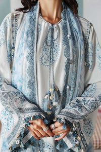 Maria B | M Prints 26 | MPT-3009-A by Maria B - Designer Dress  - Type : Ladies Clothes - Available at Libayah - 100% Original 