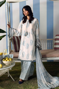 Maria B | M Prints 26 | MPT-3009-A by Maria B - Designer Dress  - Type : Ladies Clothes - Available at Libayah - 100% Original 