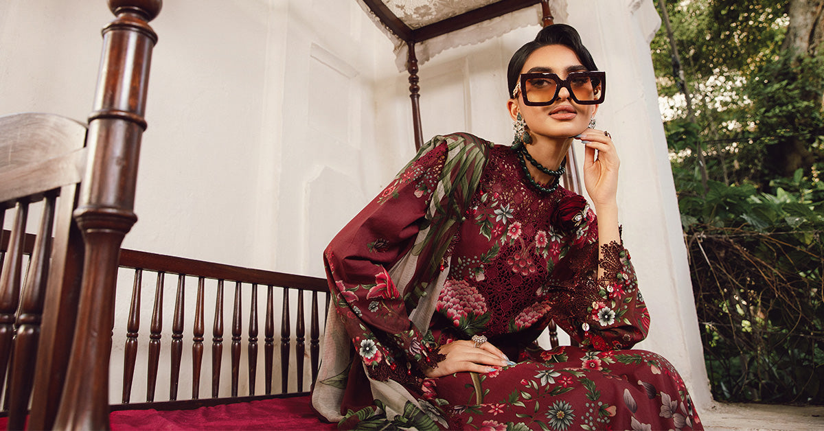 Maria B | M Prints Winter 25 | MPT-2709-A