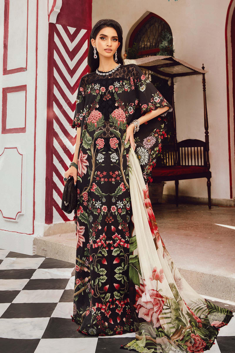 MPT-2709-B – authentic Pakistani dress from the Maria B M Prints Winter 25 collection for women in the UK