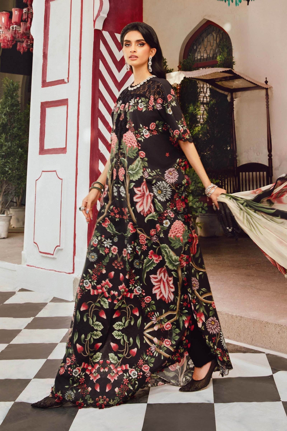 Maria B | M Prints Winter 25 |  MPT-2709-B