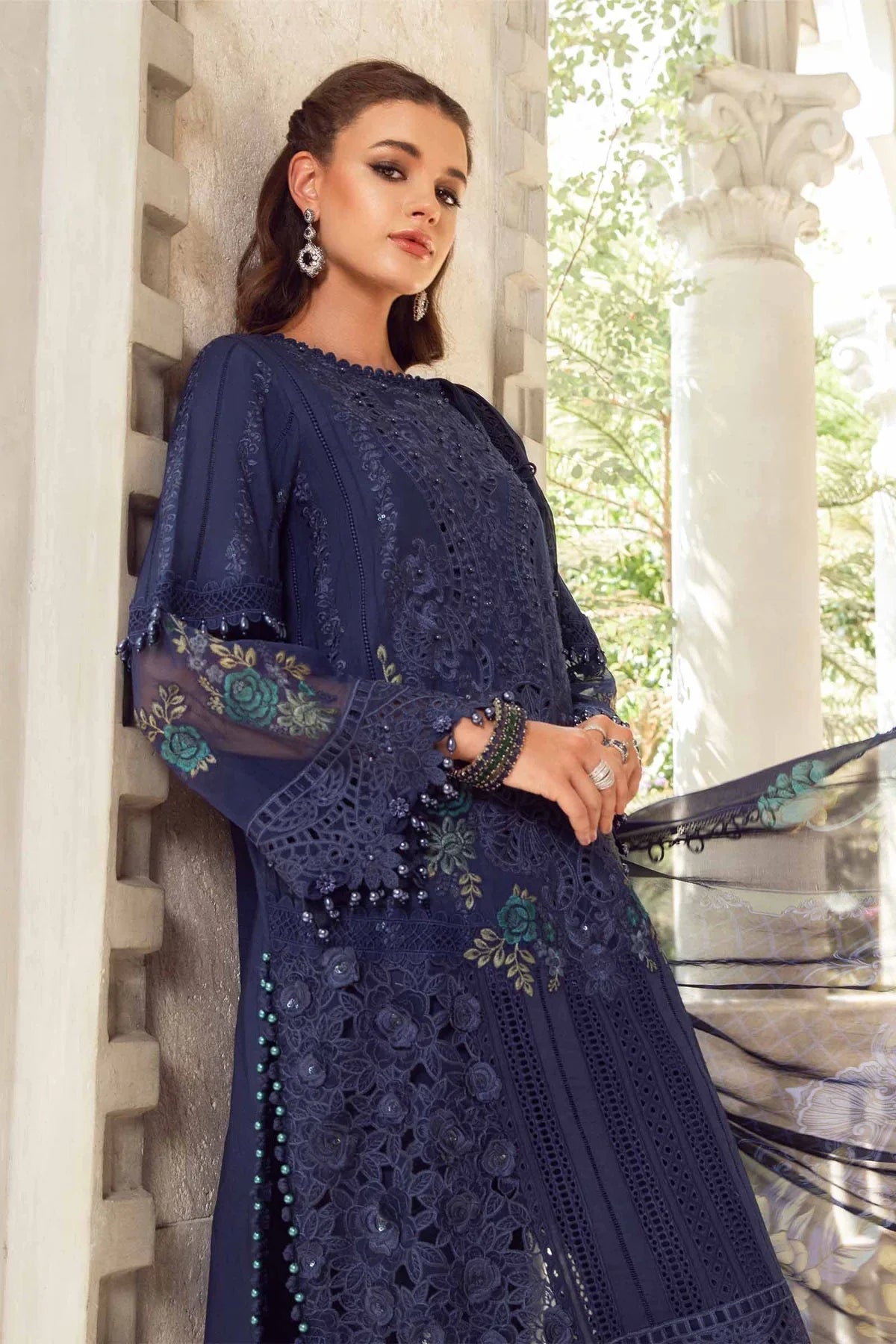Maria B | Eid Lawn Collection | 09 by Maria B - Designer Dress - Type: Ladies Clothes - Available at Libayah - 100% Original
