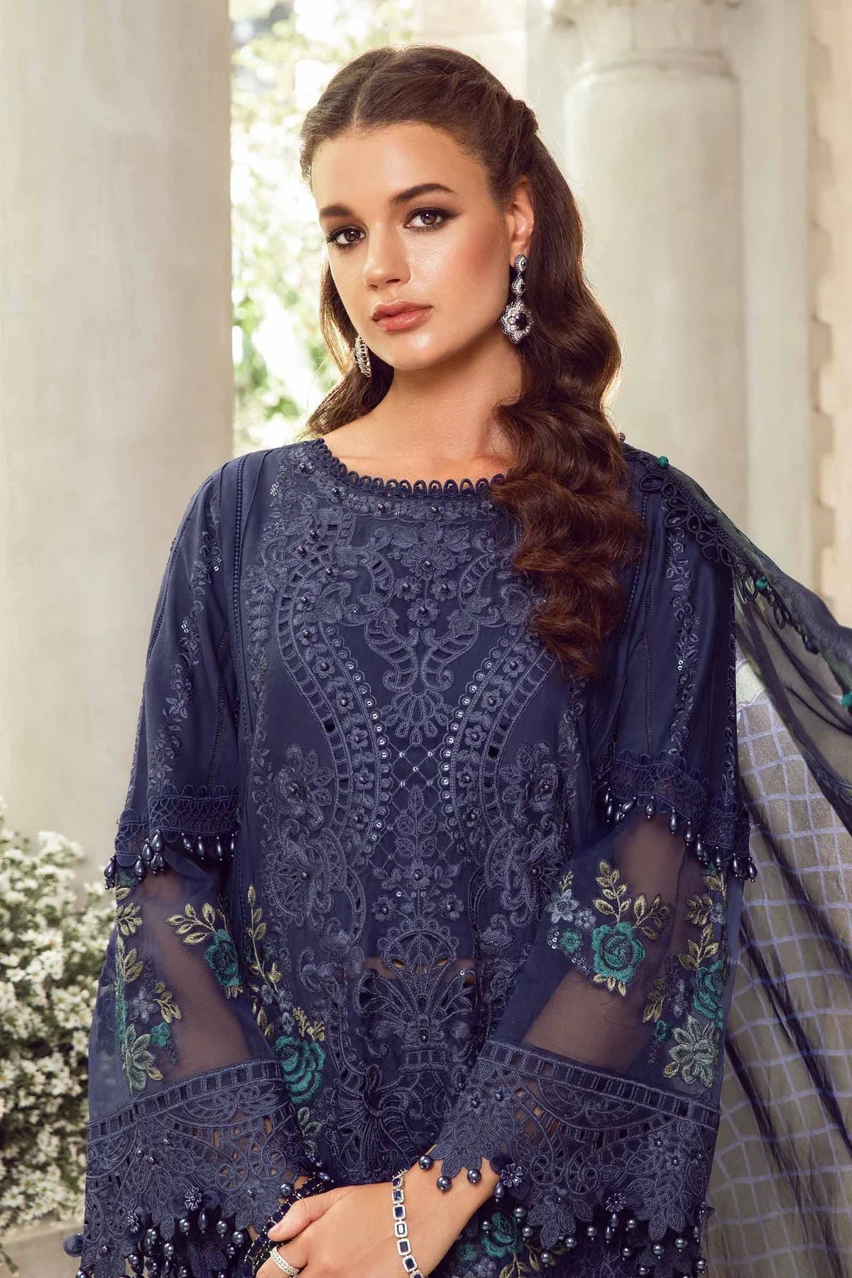 Maria B | Eid Lawn Collection | 09 by Maria B - Designer Dress - Type: Ladies Clothes - Available at Libayah - 100% Original