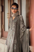 Maria B | Winter Luxe 24 | Velvet DL-1209 by Maria B - Designer Dress  - Type : Ladies Clothes - Available at Libayah - 100% Original 