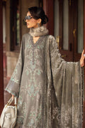Maria B | Winter Luxe 24 | Velvet DL-1209 by Maria B - Designer Dress  - Type : Ladies Clothes - Available at Libayah - 100% Original 