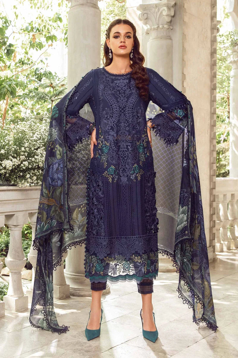 Maria B | Eid Lawn Collection | 09 by Maria B - Designer Dress - Type: Ladies Clothes - Available at Libayah - 100% Original