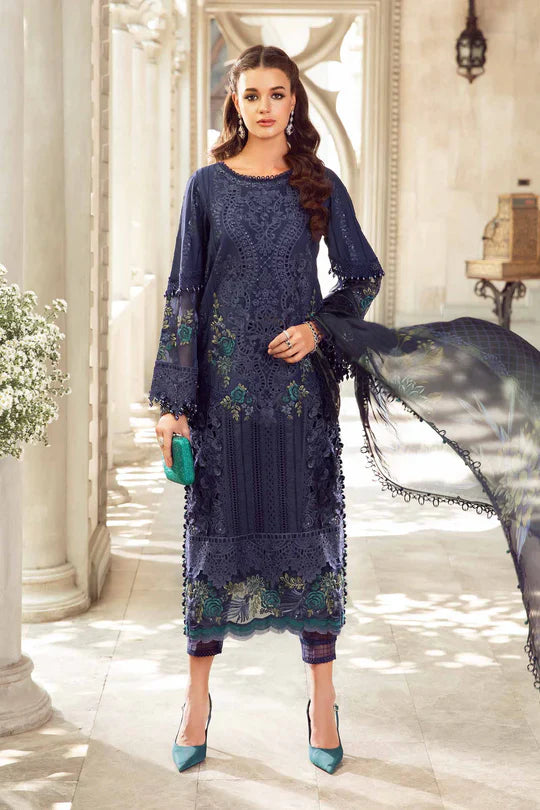 Maria B | Eid Lawn Collection | 09 by Maria B - Designer Dress - Type: Ladies Clothes - Available at Libayah - 100% Original