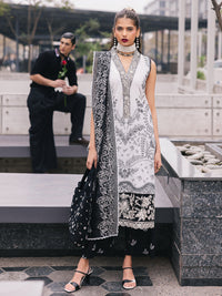 Mahnur | Broadway Luxury Lawn 25 | Daisy by Mahnur - Designer Dress - Type: Ladies Clothes - Available at Libayah - 100% Original