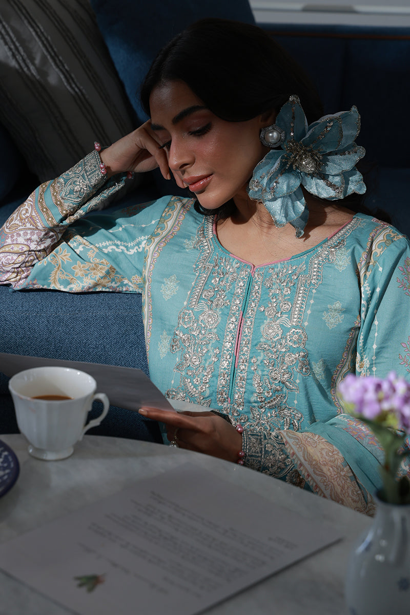 Gulaal | Delia Lawn | Eidra - Designer Dress - Type : Ladies Clothes - Available at Libayah - 100% Original