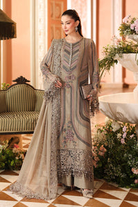 Maria B | Royale Tea Affair | MPC-26-201-Antique Grey by Maria B - Designer Dress  - Type : Ladies Clothes - Available at Libayah - 100% Original 