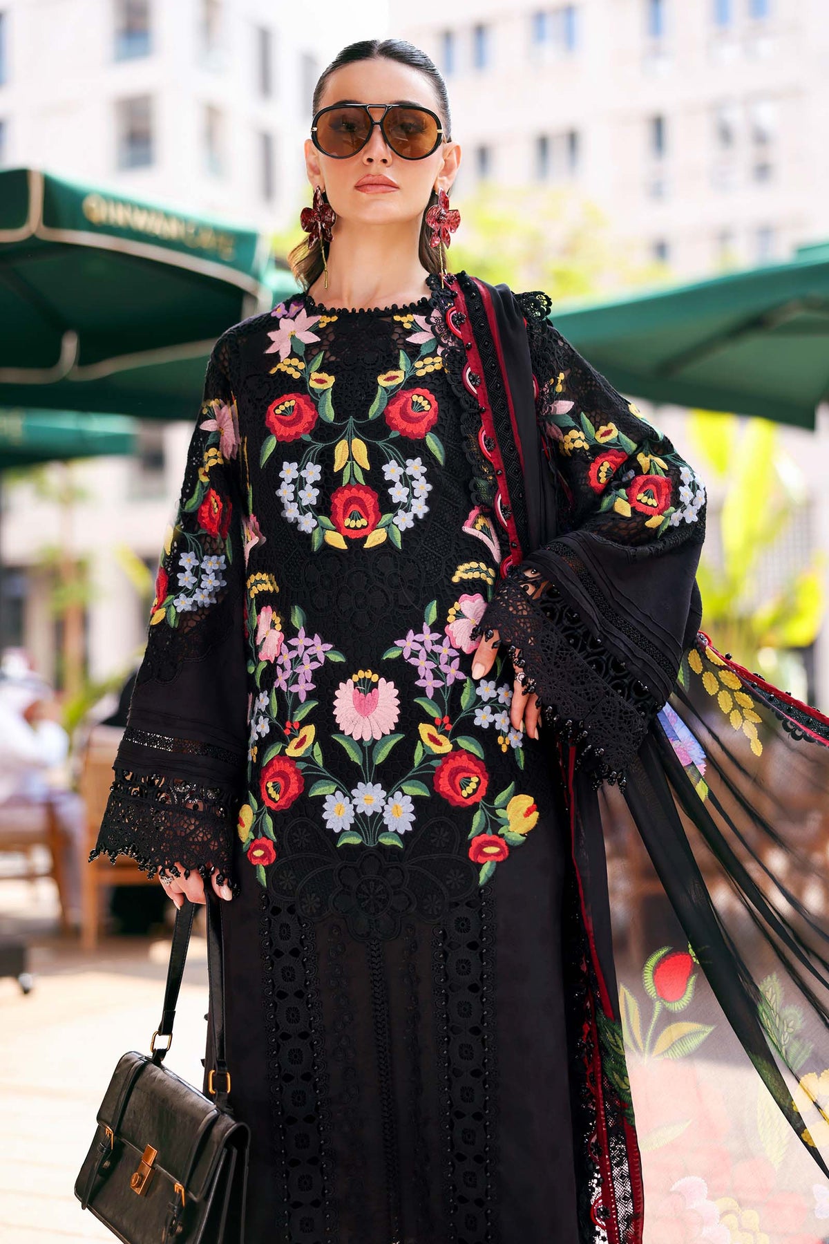 Maria B | Lawn 26 | D-2610-B - by Libayah - Registered Vendor of : Maria B - 100% Original Designer Dress