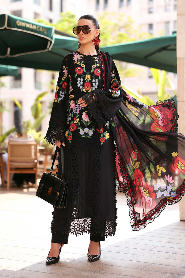 Maria B | Lawn 26 | D-2610-B - by Libayah - Registered Vendor of : Maria B - 100% Original Designer Dress