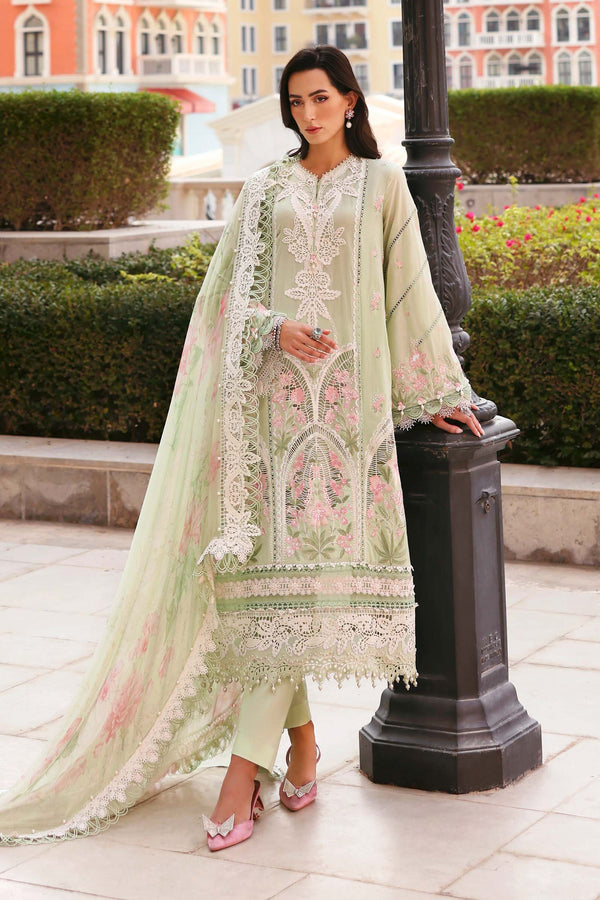 Maria B | Lawn 26 | D-2611-A - by Libayah - Registered Vendor of : Maria B - 100% Original Designer Dress