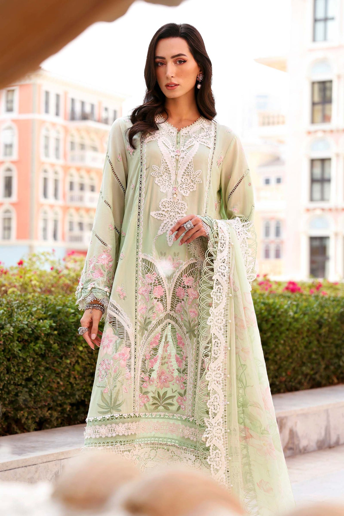 Maria B | Lawn 26 | D-2611-A - by Libayah - Registered Vendor of : Maria B - 100% Original Designer Dress