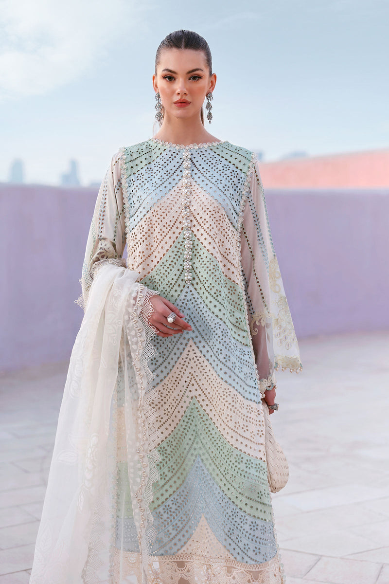 Maria B | Lawn 26 | D-2612-A - by Libayah - Registered Vendor of : Maria B - 100% Original Designer Dress