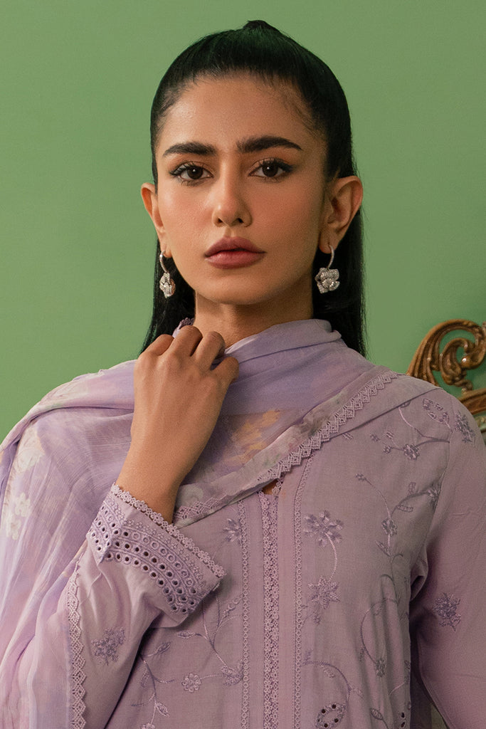 Cross Stitch | Mahiri Embroidered Lawn 24 | LILAC HAZE
