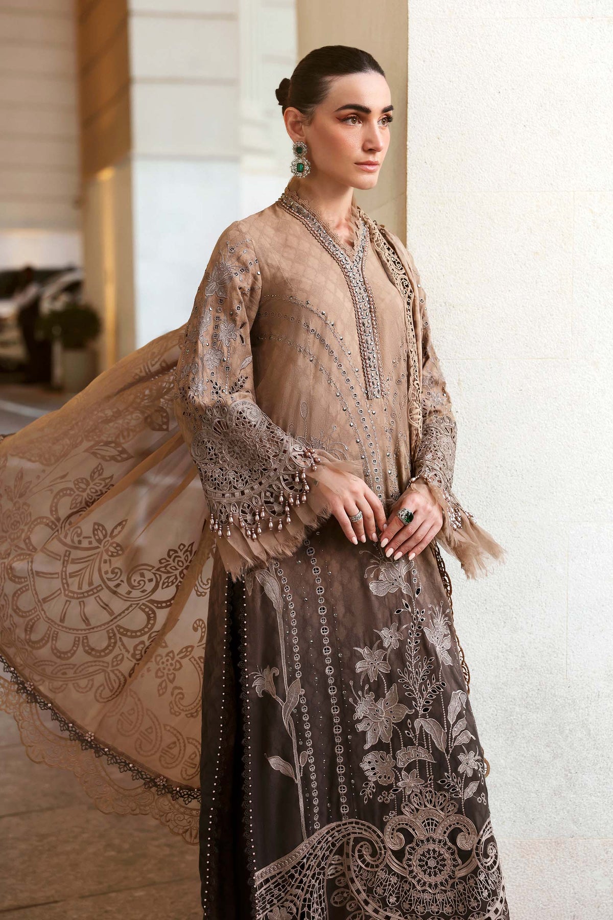 Maria B | Lawn 26 | D-2601-A - by Libayah - Registered Vendor of : Maria B - 100% Original Designer Dress